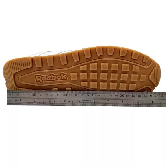 Reebok Harman Run Men's Classic Style Sneakers Size 10 White/Navy Blue Ortholite - Picture 10 of 13